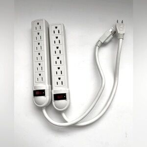 POWER BAR 6 O/LET 2FT CORD SURGE PROTECTOR